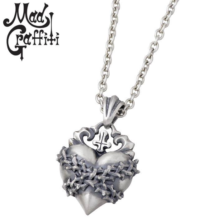 マッドグラフィティ Mad Graffiti シルバー ネックレス モノポリー M