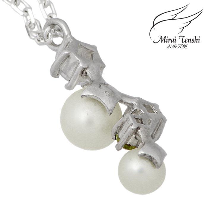 25日までポイント5倍！ 未来天使 Mirai Tenshi シルバーネックレス