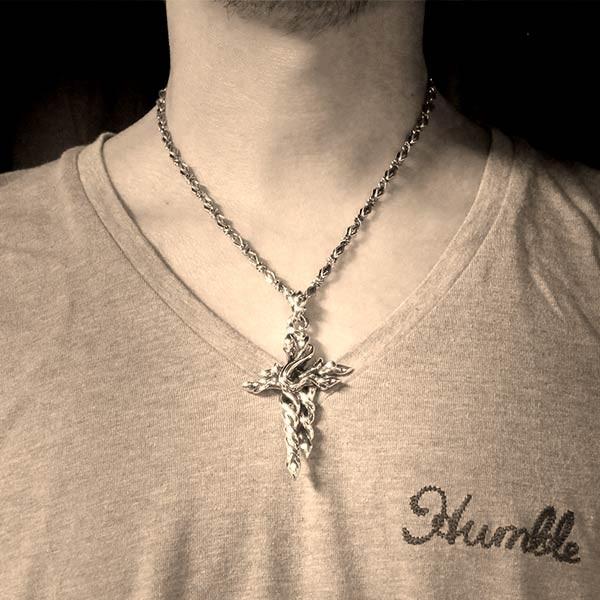 GIGOR（ジゴロウ） クレストパス シルバーペンダントトップ メンズ