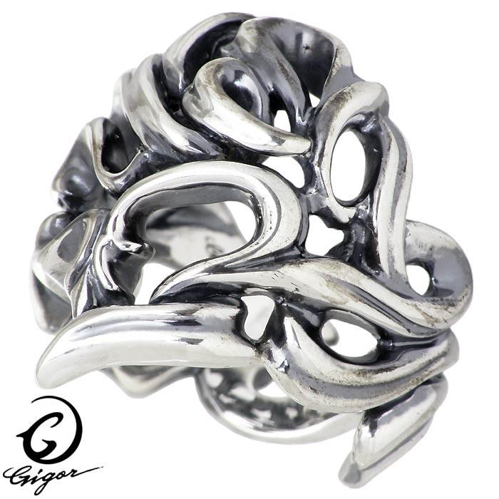 GIGOR ポイント5倍30日まで ジゴロウ シルバーリング 指輪 リスタール