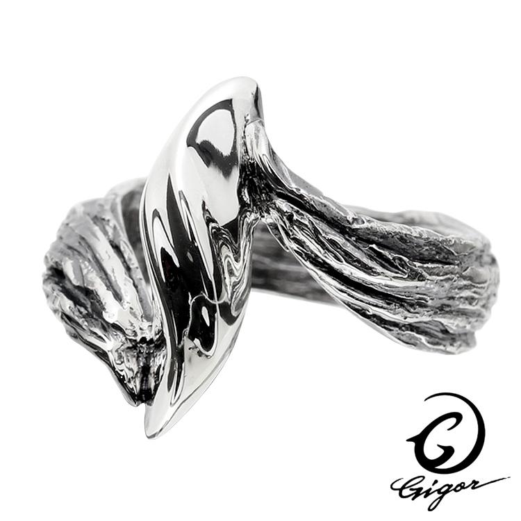 8日までポイント5倍 ジゴロウ フロイド シルバー リング 指輪 CRAWLWOOD 1号〜25号 シルバー925 アクセサリー GIGOR クロウウッドシリーズの画像