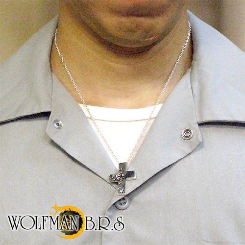 WOLFMAN B.R.S ウルフマンB.R.S ムーンシャドウ クロス シルバー  
