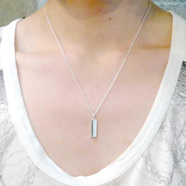 8日までポイント5倍 マジェスフィッセン Magische Vissen シルバーペアー ネックレス ストーン ハートの画像