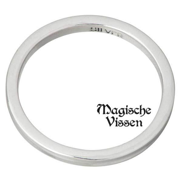 マジェスフィッセン Magische Vissen 細レール シルバー リング 指輪 1〜25号｜baby-sies｜03