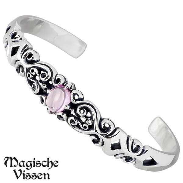 マジェスフィッセン Magische Vissen シルバーバングル ストーン レディース
