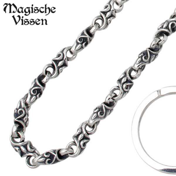 8日までポイント5倍 マジェスフィッセン Magische Vissen シルバーウォレットチェーン メンズの画像