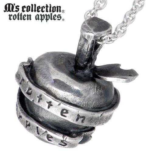 8日までポイント5倍 エムズコレクション M's collection ロットンアップルズ シルバーネックレスの画像