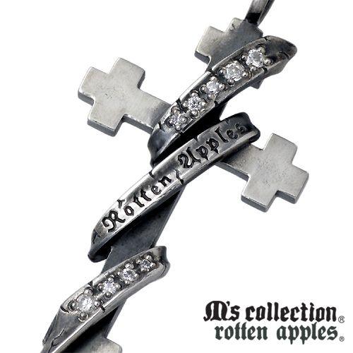 エムズコレクション M's collection ロットンアップルズ シルバーネックレス_2