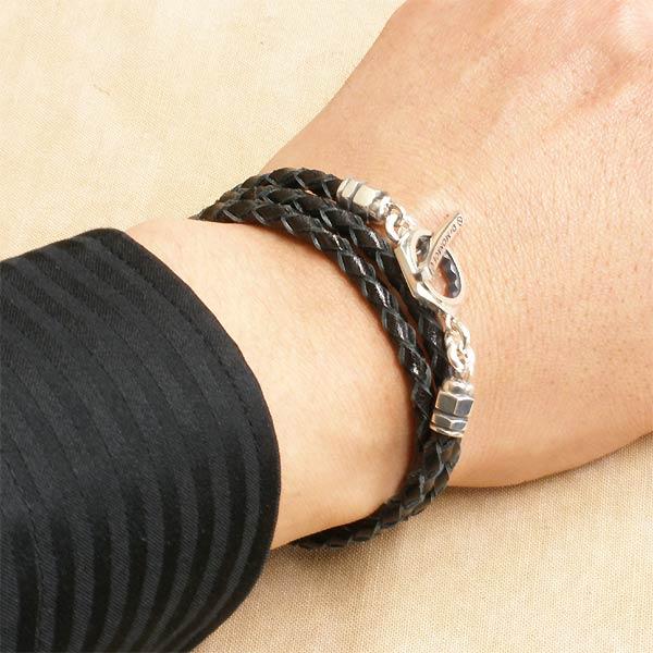 Dr MONROE ドクター モンロー レザーブレスレット ブラック 楽天市場】Dr MONROE ドクターモンロー レザー ブレスレット