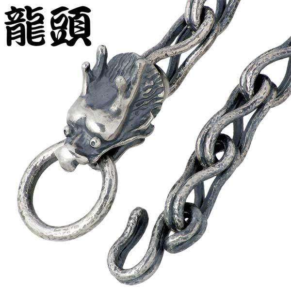 龍頭 RYUZU 龍 シルバーブレスレット ドラゴンの画像