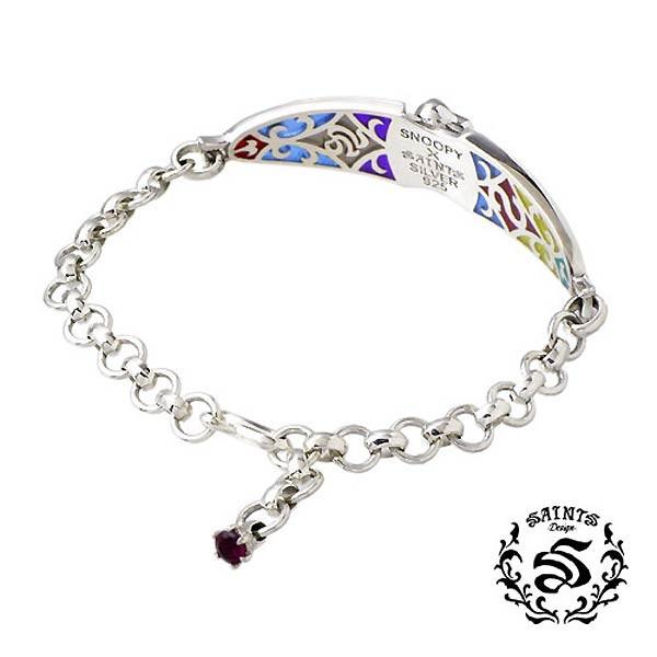 セインツ SAINTS SNOOPY ステンドグラス スヌーピー シルバー  