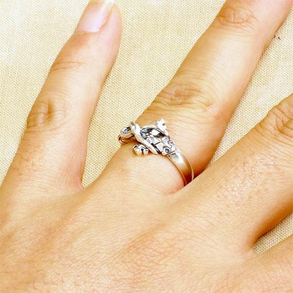 Bizarre ビザール BIZARRE シルバーリング メンズ ブラック