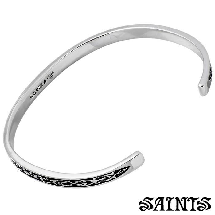 8日までポイント5倍 セインツ SAINTS コプラ アラベスク シルバーペア バングル ダイヤモンドの画像