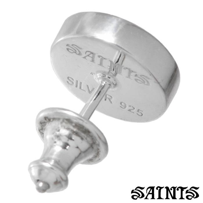 セインツ SAINTS シルバー ピアス Love & Peace 片耳用 1個売り ウクライナ支援 シルバー925 アクセサリー SSE-2201｜baby-sies｜03