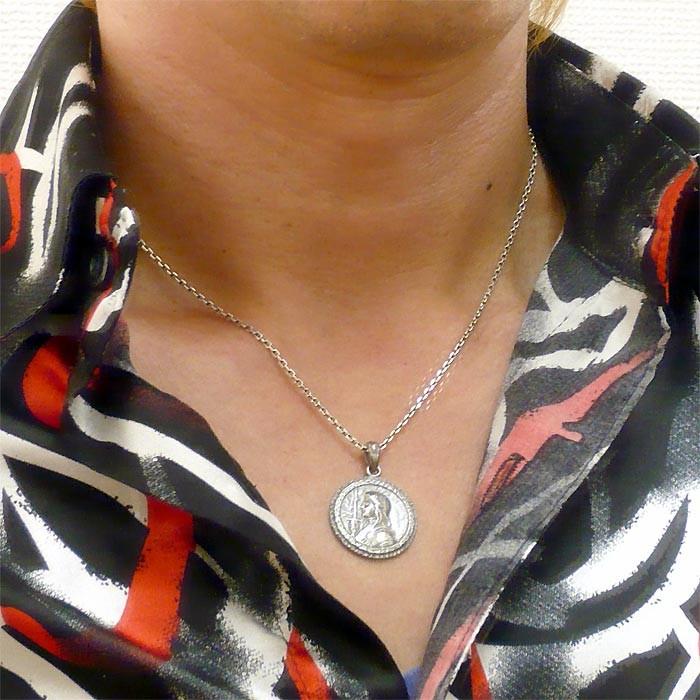 ユニセックス　セインツsilver925 ネックレス SAINTS（セインツ） 12日までポイント5倍 シルバーネックレス ジャンヌ