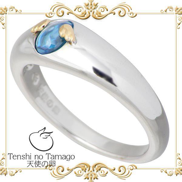 天使の卵 Tenshi no Tamago ストーン シルバーリング ブルー CZ 指輪
