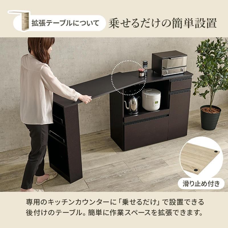 30日までポイント5倍 伸縮 キッチンカウンター 大容量収納庫 30日までポイント5倍 伸縮 キッチンカウンター 大容量収納庫