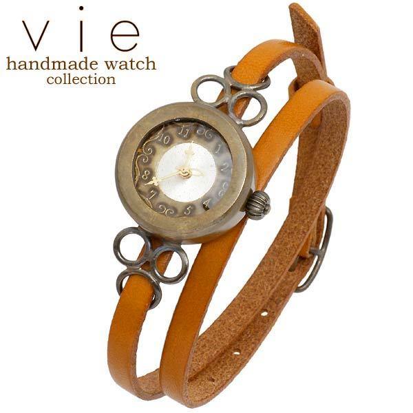 ヴィー vie handmade watch 手作り 腕時計 ハンドメイド ウォッチ レディース :WB-072-WL-005:シルバー
