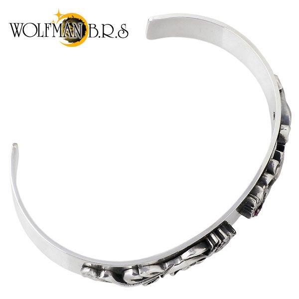 WOLFMAN B.R.S ウルフマンB.R.S パルメットウルフ シルバー WOLFMAN B.R.S ウルフマンB.R.S パルメットウルフ シルバー