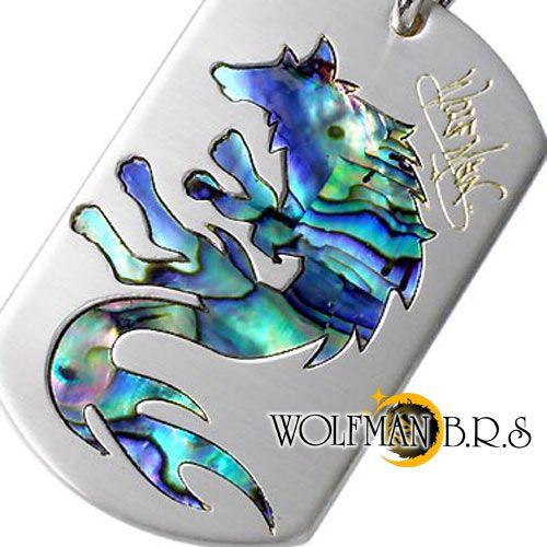 ウルフマンB.R.S WOLFMAN B.R.S ケルティックウルフ インレイ 