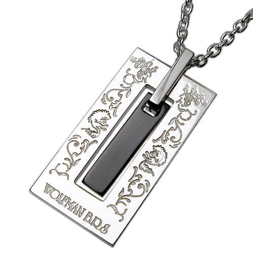 WOLFMAN B.R.S ウルフマンBRS パルメット ペンダント ブラック チタン 黒 WOLFMAN B.R.S（ウルフマンBRS） 12日までポイント5倍 ウルフマンB.R.S WOLFMAN B.R.S パルメット  シルバーネックレス チタン : Baby・Sies(ベイビー・シーズ) - 通販 - Yahoo!ショッピング