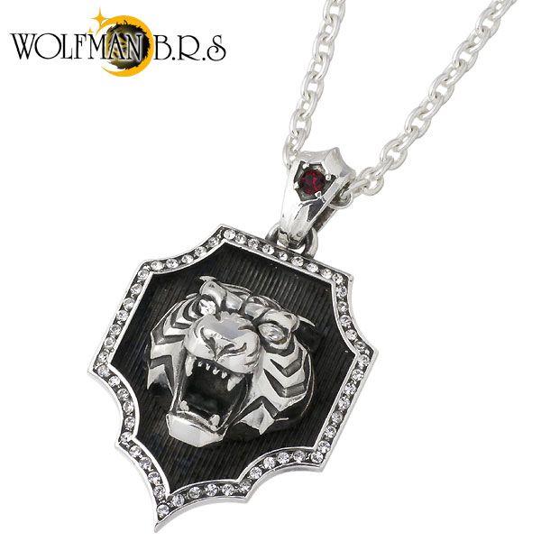 WOLFMAN B.R.S タイガーヘッド シルバー925 トップ ウルフマンBRS