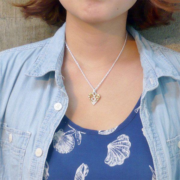 WOLFMAN B.R.S ウルフマンB.R.S ハーテッドウルフG シルバーペンダント  