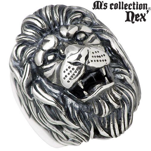 芸能人愛用 M S エムズコレクション Collection 指輪 メンズ リング シルバー ライオン ネクス Collection M S エムズコレクション 指輪 リング シルバー メンズアクセサリー Www Reinnec Cl