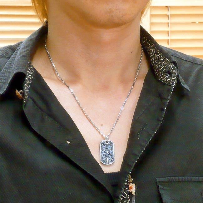 エムズコレクション M S Collection Thorn シルバー ネックレス メンズ ドッグタグ ストーン Xp 094 シルバーアクセサリー Baby Sies 通販 Yahoo ショッピング