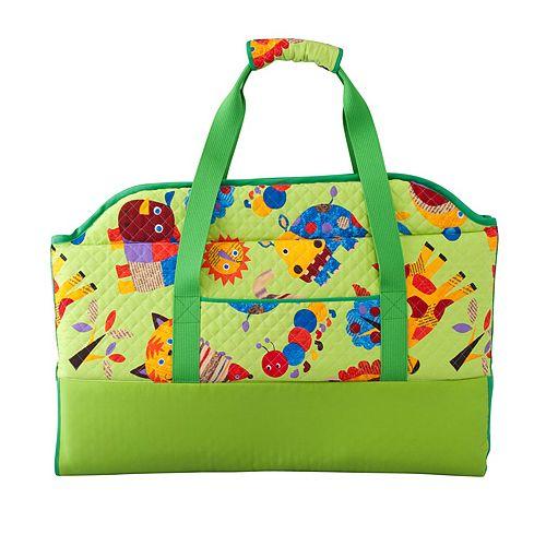 フジキ クーファン Bag de クーファン ZOO 動物柄 グリーン : BABY 