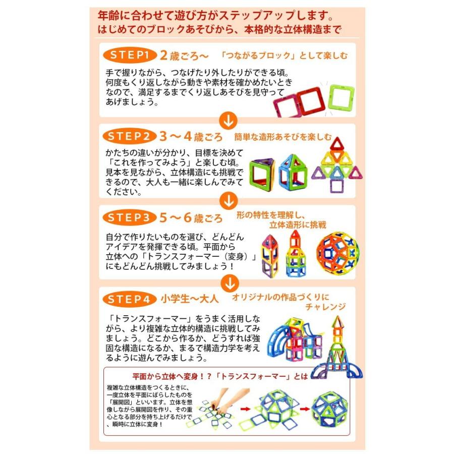 ボーネルンド マグ フォーマー ディスカバリーbox 71ピース 作品例付き 1s 1 Baby Street 通販 Yahoo ショッピング