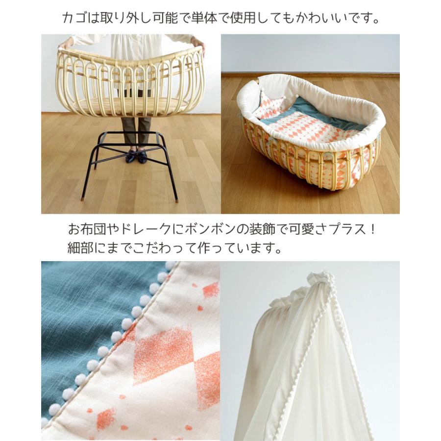 お取り寄せ クレードル ベビーベッド Amelie 10mois ディモワ ナチュラル かご 籠 出産準備 出産祝い 赤ちゃん ベビー おしゃれ アンティーク 可愛い ベビー 雑貨 Vivi ヤフー店 通販 Yahoo ショッピング