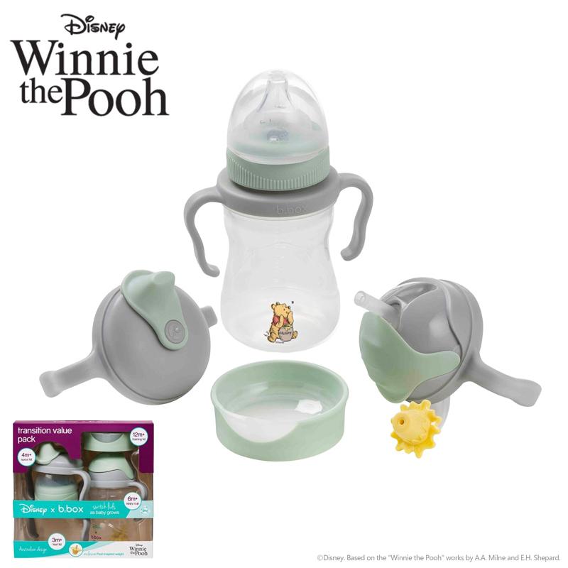 くまのプーさん ステップアップマグパック 4way sippy cup bbox くまのプーさん ステップアップマグパック 4way sippy cup bbox