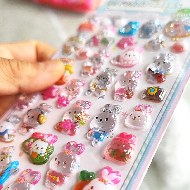 ボンボンドロップ　ぷくぷくシール　シール帳 ボンボンシール ドロップ ぷくぷくシール ぷっくりシール 3D立体シール