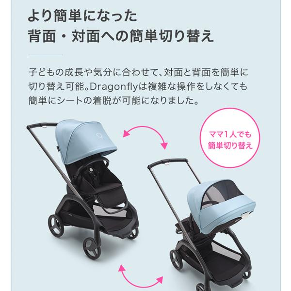 bugaboo バガブー ドラゴンフライ(ブラックシャーシ+ bugaboo バガブー ドラゴンフライ(ブラックシャーシ+