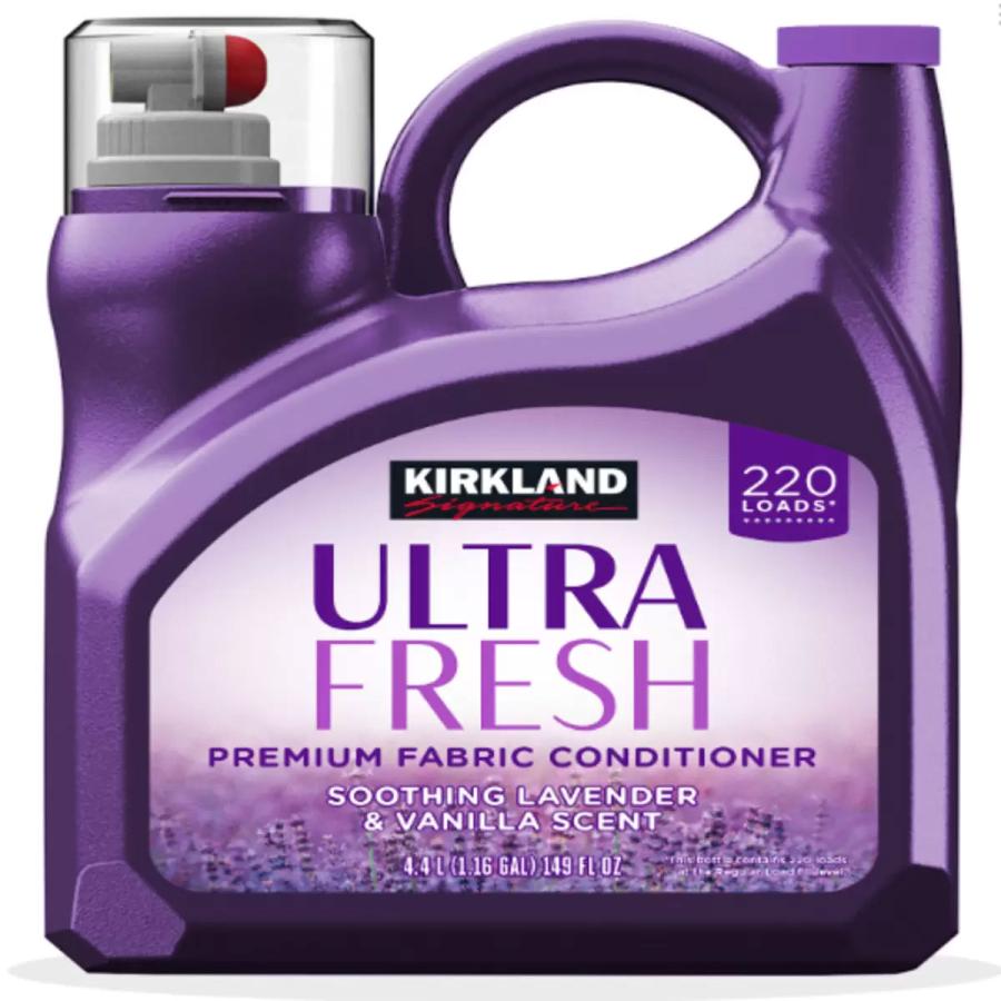 カークランドシグネチャー 柔軟剤 ウルトラフレッシュ ULTRA FRESH 衣料用柔軟剤ラベンダー4.4L　コストコ COSTCO