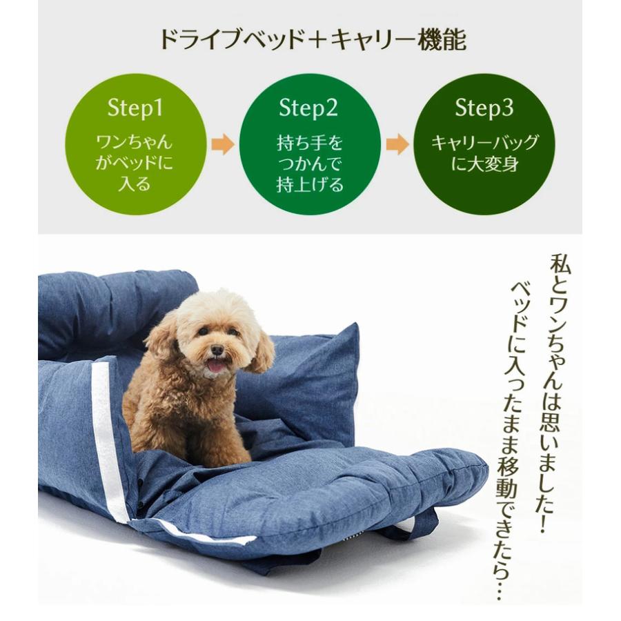 スヌーピー 3WAY ドライブキャリー ベッド 2色 キャリーバッグ ペット