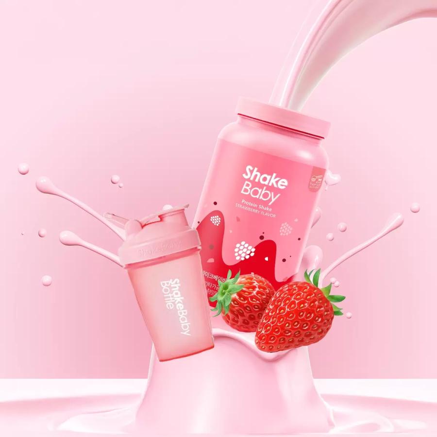 SHAKE BABY】シェイクベイビー プロテインシェイク ストロベリー SHAKE BABY】シェイクベイビー プロテインシェイク ストロベリー