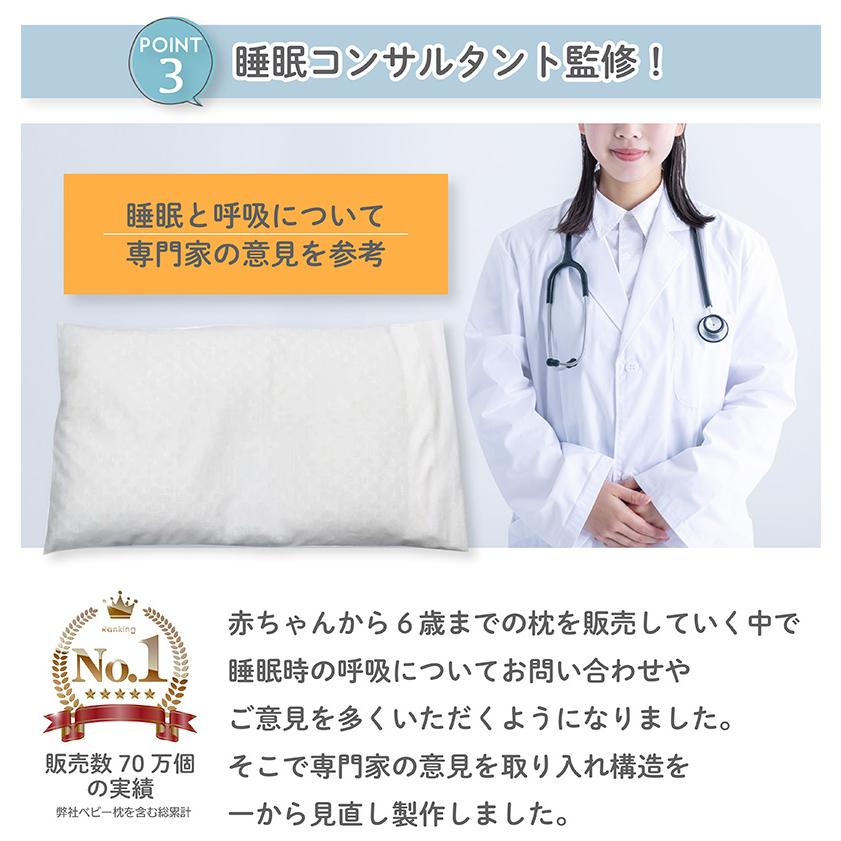 【公式】エスメラルダ 1位獲得 呼吸する小学生の枕 枕小学生 枕 1年生から6年生 枕ジュニア 子供ぐっすり枕 ストレートネック 寝具 入学祝い こども 子供 日本製の画像
