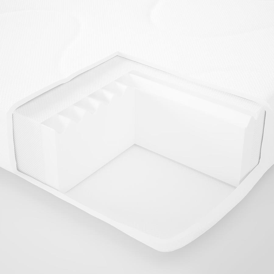 ベビーベッド用 フォームマットレス イケア クルッメルール IKEA KRUMMELUR 60x120x8 cmの画像