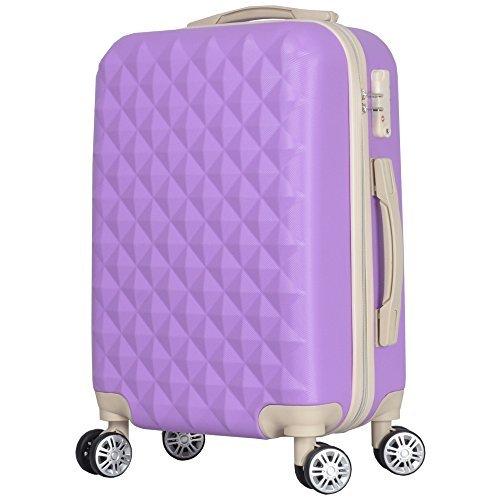 激安販売 店 Basilo 012 キャリーバック ラベンダー Mサイズ 48l スーツケース キャリーケース 人気 かわいい 4 7日用 Tsa 通販質屋 Www Superavila Com