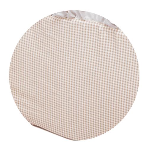 ミニベビーベッド用 [ ミニ コーナーパッド 半周 T-1 ] 半周タイプ ベッドガード コーナーガード 日本製 ベビーグッズ キンタロー ベビー寝具 | KiNTARO | 01