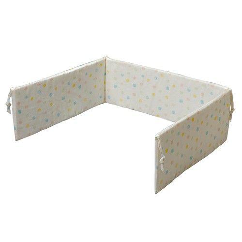 ベビーベッド用 [ コーナーパッド バブー ] レギュラーサイズ 半周タイプ ベッドガード 日本製 ベビーグッズ キンタロー ベビー寝具 | KiNTARO