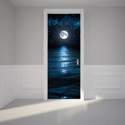 ウォールデコレーション 月 砂漠 海 Diy 壁飾り 壁画 3d だまし絵 ウォールステッカー タイプ 砂漠 Dm027 Robertoortiz Com Co