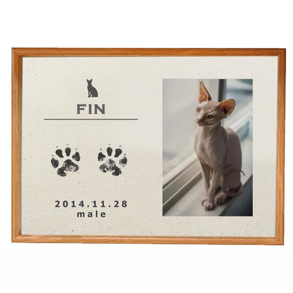 送料無料 New 手形 足形 キット付 写真入 猫用メモリアルキャンバス 仔猫 成長記録 メモリアル 誕生日 ねこ記念 ペット 仏具 オーダー 遺影 名前入 Canvas C001 C ベビーチップス 通販 Yahoo ショッピング