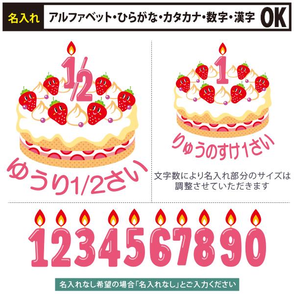 誕生日 バースデイ 名入れ ペット 服 半袖 ラグラン インスタ お名前入り オリジナル 犬 わんちゃん オーダーメイド おそろい 祝い お名前入 / Birthday Cake｜babychips2｜03