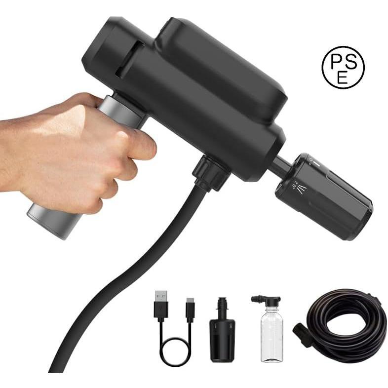 88 高圧洗浄機 コードレス ポータブル 折りたたみ キャスター付き 新登場 高圧洗浄機 折り畳み式 充電式 ポケッタブル 小型