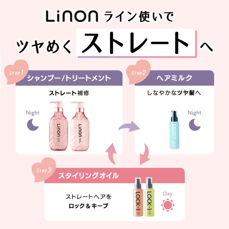 Linon（リノン） シャンプー トリートメント ボトル ストレートケア