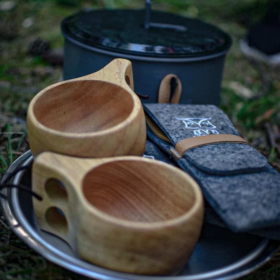 オヨ(OYO) ウッドカップ ノルウェー直輸入 食品衛生認証済 木製カップ