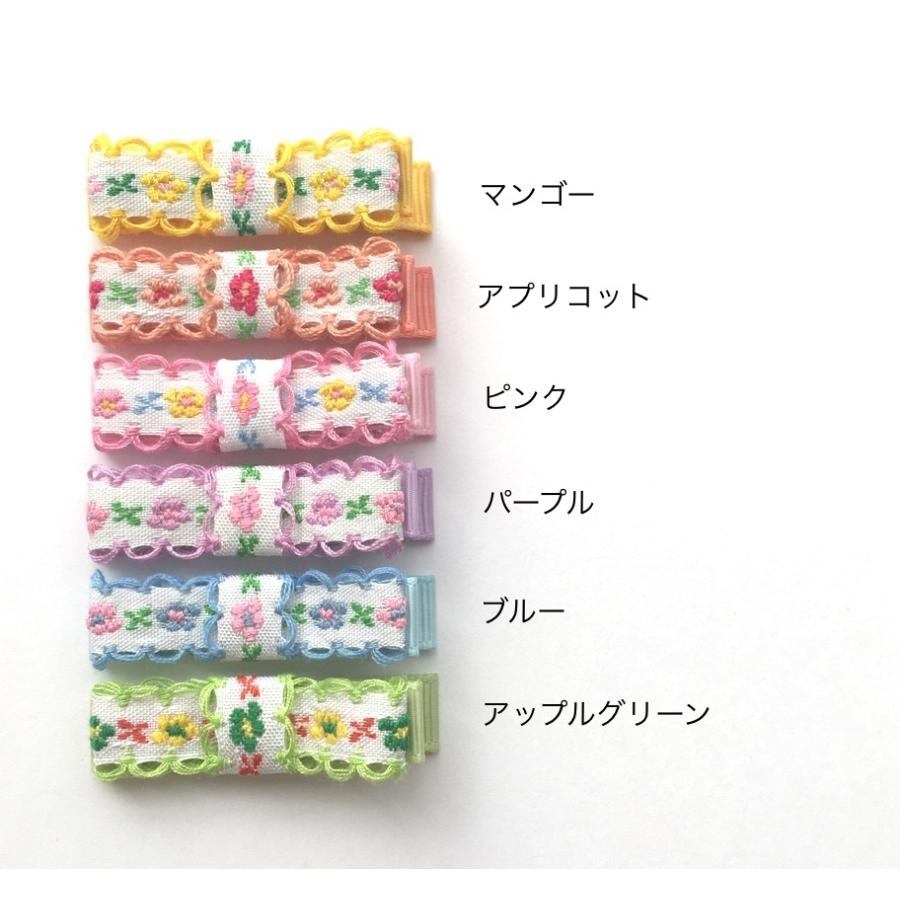 Baby Deer Clips ベビー キッズ 赤ちゃん ヘアピン ヘアクリップ ヘアアクセサリー お花刺繍 Ohana Ss Baby Deer Clips 通販 Yahoo ショッピング